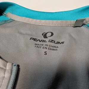 Pearl Izumi Teal and Gray Cycling Shirt